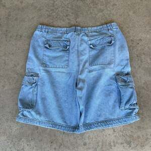 Vintage St. John's Bay Tri-Waist Comfort System Denim Cargo Shorts